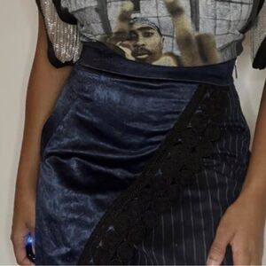 N12H Asymmetrical Mini Skirt NWT XS